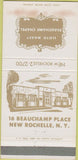 Matchbook Cover - Lloyd Maxcy Funearl Home New Rochelle NY WEAR 30 Strike