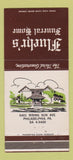 Matchbook Cover - Fluehr's Funeral Home Philadelphia PA 30 Strike