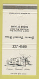 Matchbook Cover - Ermene Funeral Home Milwaukee WI 30 Strike