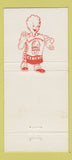 Matchbook Cover - Shell Halliburton Portland Cement Corpus Christi TX 30 Strike