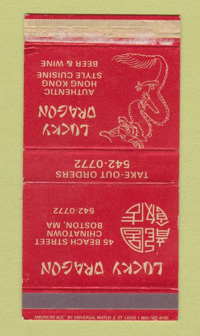 Matchbox - Lucky Dragon Chinese Restaurant Boston MA WEAR