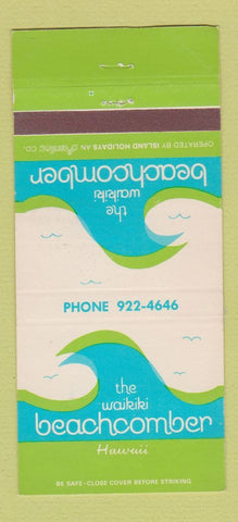 Matchbook Cover - Waikiki Beachcomber Hawaii 30 Strike