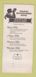 Matchbook Cover - Waikiki Beachcomber Hawaii 30 Strike