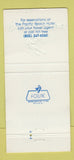 Matchbook Cover - Pacific Beach Hotel Honolulu Hawaii 30 Strike