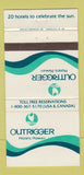 Matchbook Cover - Outrigger Hotels Hawaii 30 Strike