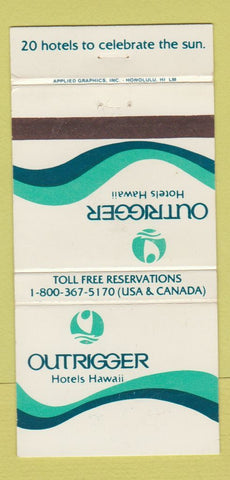 Matchbook Cover - Outrigger Hotels Hawaii 30 Strike