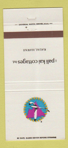 Matchbook Cover - Pali Kai Cottages Kauai Hawaii 30 Strike