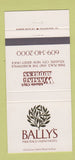 Matchbook Cover - Bally's Park Place Casino Hotel Atlantic City NJ 30 Strike