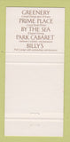 Matchbook Cover - Bally's Park Place Casino Hotel Atlantic City NJ 30 Strike