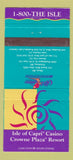 Matchbook Cover - Isle of Capri Casino Biloxi Vicksburg MS  30 Strike