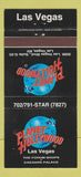 Matchbook Cover - Planet Hollywood Las Vegas NV Caesars Palace 30 Strike