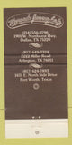 Matchbook Cover - Mercado Juarez Cafe  Dallas Arlington Fort Worth TX 30 Strike