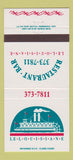 Matchbook Cover - Le Louisiane Restaurant Bar 30 Strike