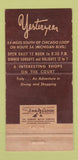 Matchbook Cover - Yesteryear Restaurant Kankakee IL 30 Strike
