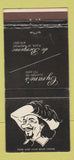 Matchbook Cover - Cyrano's de Bergerac St Louis? MO 30 Strike