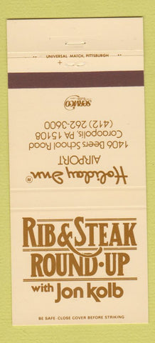 Matchbook Cover - Holiday Inn Airport Coraopolis PA 30 Strike