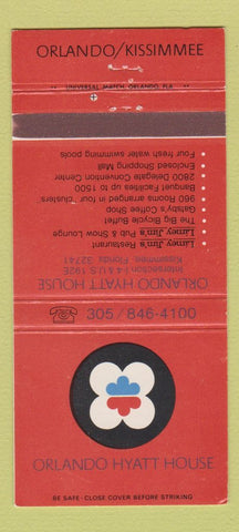 Matchbook Cover - Orlando FL Hyatt House Hotel Kissimmee 30 Strike