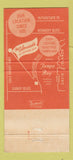 Matchbook Cover - The Colonnade Restaurant Tampa FL 30 Strike