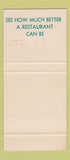 Matchbook Cover - Sand Dollar Restaurant St Petersburg FL #1 30 Strike