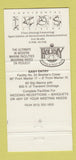 Matchbook Cover - Holiday Inn Airport Marina Sarasota FL Riddy's 30 Strike
