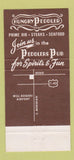 Matchbook Cover - Hungry Peddler Oklahoma City OK 30 Strike
