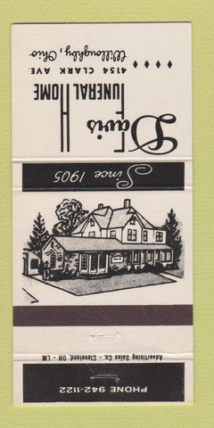 Matchbook Cover - Davis Funeral Home Willoughby OH 30 Strike