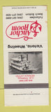Matchbook Cover - Anchor Room Valley Voyager Victoria Wheeling WV WEAR 30 Strike
