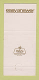 Matchbook Cover - Pontiac National Bank IL 30 Strike