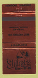 Matchbook Cover - Best Western Inn Shiners BBQ Newport TN WEAR 30 Strike