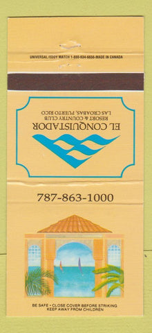 Matchbook Cover - El Conquistador Resort Las Croabas Puerto Rico 30 Strike