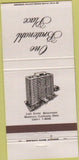 Matchbook Cover - One Bratenahl Place Cleveland OH 30 Strike