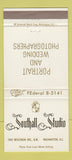 Matchbook Cover - Manhattan Strip Restaurant Toronto ON 30 Strike