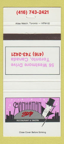 Matchbook Cover - Brock House Restaurant Vancouver BC 30 Strike