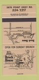 Matchbook Cover - Cafe Sevilla San Diego CA Spainish WEAR 30 Strike