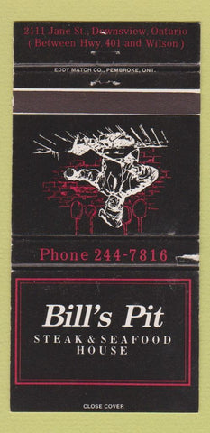 Matchbook Cover - Gourmet Restaurant Hilton Hotel Cincinnati OH 30 Strike