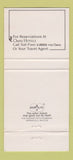 Matchbook Cover - Windows Carlton Inn Hotel Toronto ON 30 Strike