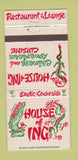 Matchbook Cover - South Winds Motel London ON 30 Strike