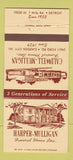 Matchbook Cover - Knickerbocker Saloon Lafayette IN Jazz Blues 30 Strike