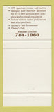 Matchbook Cover - Americana Restaurant Naples FL 30 Strike