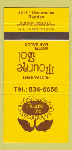 Matchbook Cover - Simon Fraser Inn Prince George BC 30 Strike