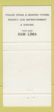 Matchbook Cover - Last Laugh Comedy Club San Jose CA Portland OR 30 Strike