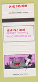 Matchbook Cover - Manhattan Strip Restaurant Toronto ON 30 Strike