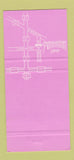 Matchbook Cover - Manhattan Strip Restaurant Toronto ON 30 Strike