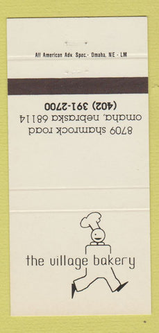 Matchbook Cover - The Village Bakery Omaha NE 30 Strike