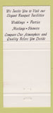 Matchbook Cover - William Tell Restaurant Holiday Inn Countryside IL 30 Strike