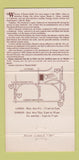 Matchbook Cover - Bessie Walls Restaurant Anaheim CA 30 Strike