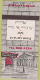Matchbook Cover - Restaurant A La Catalogne Montreal QC 30 Strike