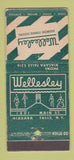 Matchbook Cover - Wellesley Women's Clothes Niagara Falls NY WEAR 30 Stick