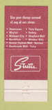 Matchbook Cover - Streets Women's Clothes Oklahoma City Tulsa OK WEAR 30 Strike