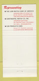 Matchbook Cover - Lion Match Corp Jerry Miller Dearborn MI 30 Strike